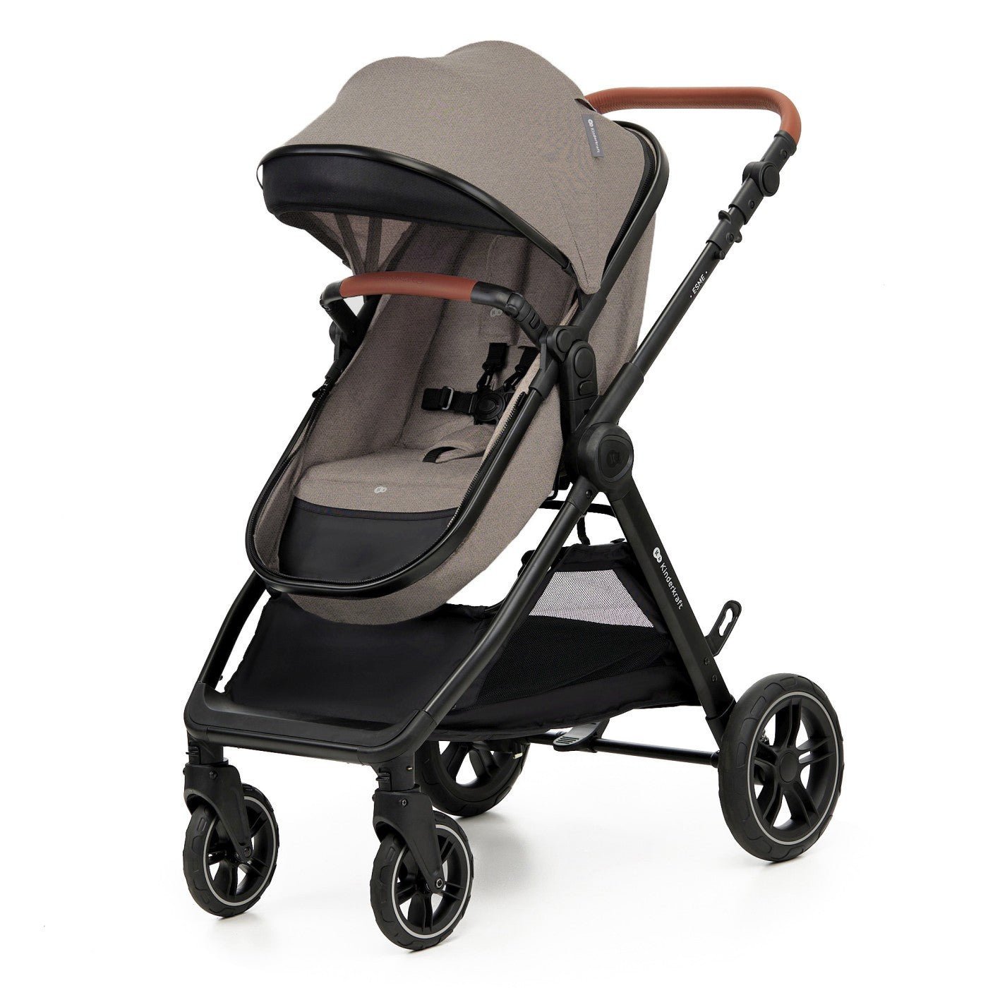 Carucior Kinderkraft esme, 3 in 1, sand beige - Publisol.ro