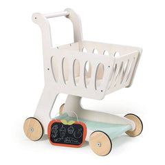 Carucior pentru cumparaturi, din lemn premium - Shopping Cart - Tender Leaf Toys - Publisol.ro