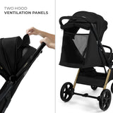 Carucior sport Kinderkraft loom, 0 - 22 kg, ink black - Publisol.ro