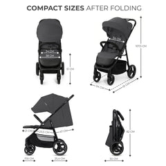 Carucior sport Kinderkraft trig3 granite grey - Publisol.ro
