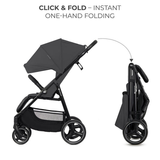 Carucior sport Kinderkraft trig3 granite grey - Publisol.ro