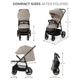Carucior sport Kinderkraft trig3 stone beige - Publisol.ro