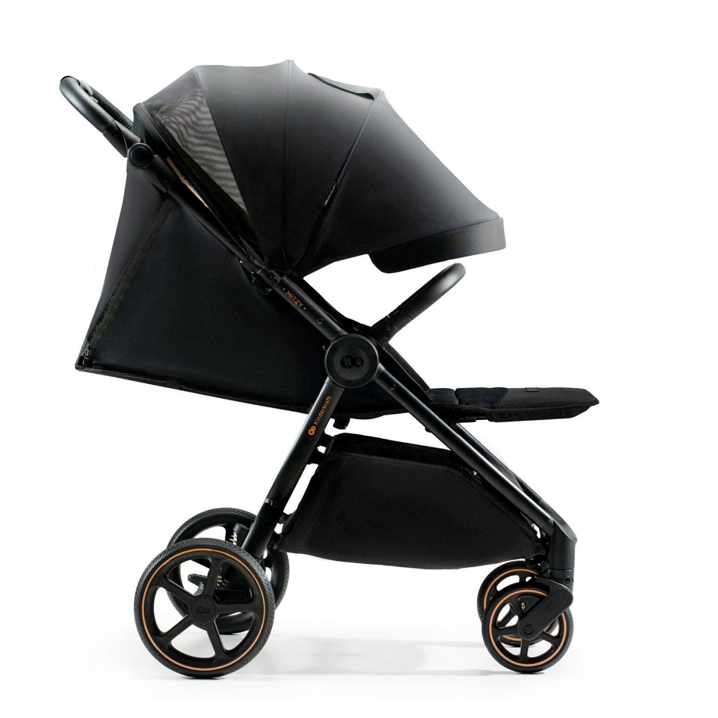Carucior sport, ultra compact mitzy, 0 - 22 kg, black ink - Publisol.ro