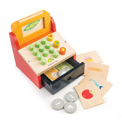 Casa de marcat , din lemn premium - Till with Money - Tender Leaf Toys - Publisol.ro