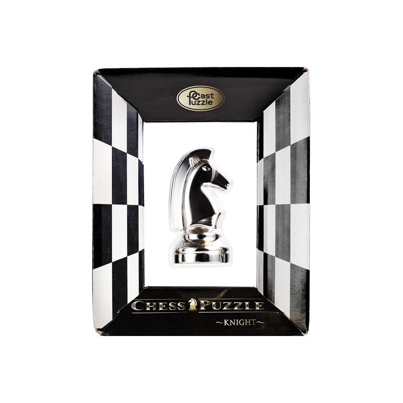 Cast Chess Knight - silver - , Eureka! - Publisol.ro