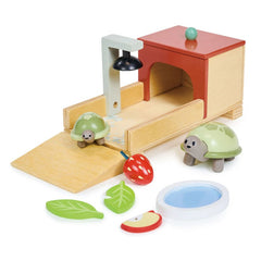 Casuta broastelor testoase, din lemn premium - Tender Leaf Toys - Publisol.ro