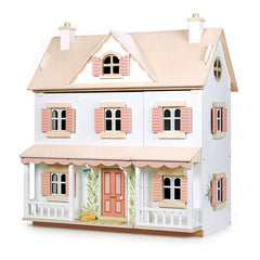 Casuta coloniala de papusi, din lemn premium Humming Bird House - Tender Leaf Toys - Publisol.ro