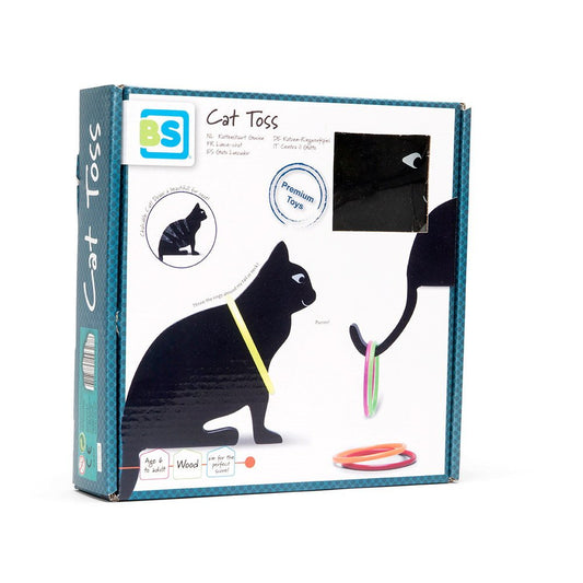 Cat Toss, joc de aruncare la tinta cu inele, BS Toys - Publisol.ro