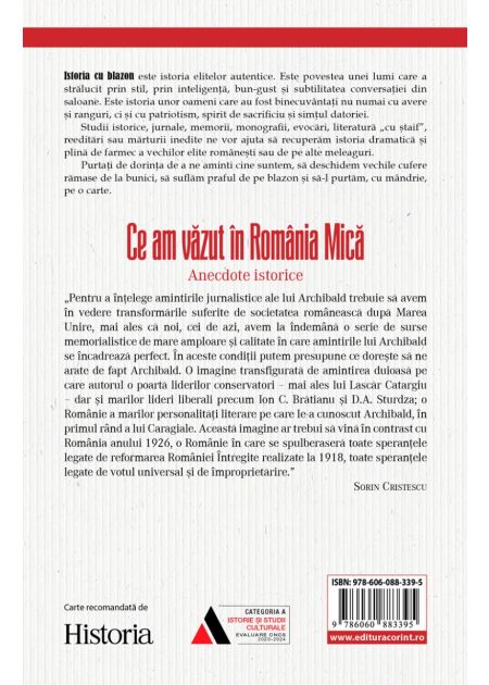 Ce am văzut în România Mică. Anecdote istorice - Publisol.ro