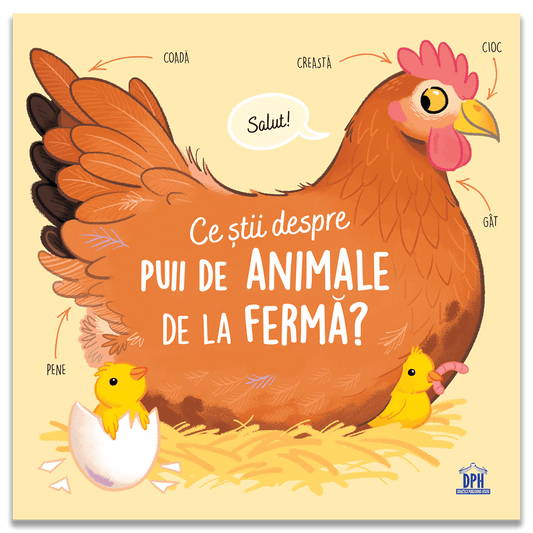 Ce stii despre puii de animale de la ferma?, de Olivier Le Gall - Publisol.ro