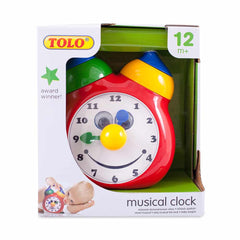 Ceas muzical Tick-Tock - Jucarie bebe, D-Toys