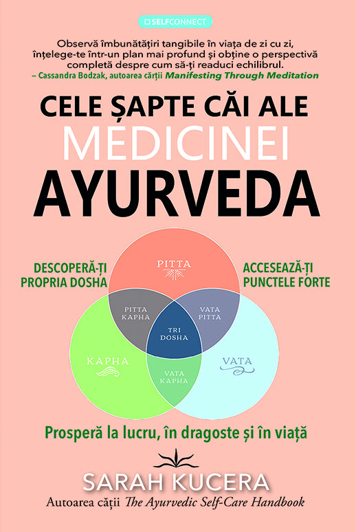 Cele sapte cai ale medicinei AYURVEDA, de Sarah Kucera, DC, CAP