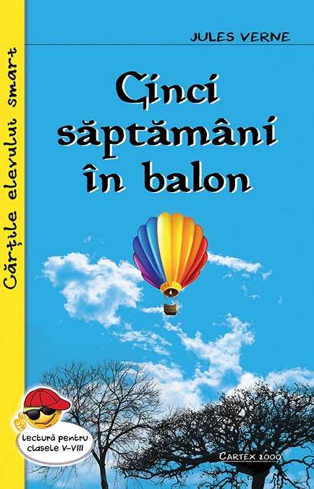 Cinci saptamani in balon, de Jules Verne - Publisol.ro