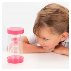 Clepsidra jumbo cu nisip roz, 2 minut, Tickit - Publisol.ro