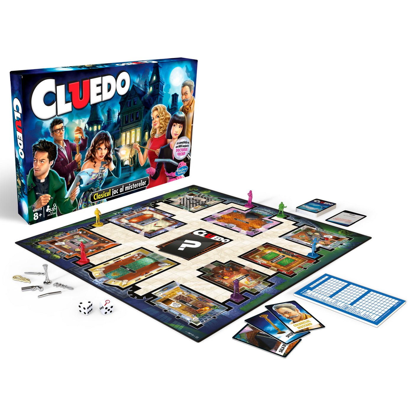 Cluedo un joc al misterelor, Hasbro - Publisol.ro