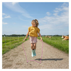 Coarda de sarit roz - verde, 2 m, BS Toys - Publisol.ro