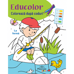 Coloreaza dupa Coduri: La Ferma, de Prestige - Publisol.ro