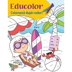 Coloreaza dupa Coduri: Vara, de Prestige - Publisol.ro