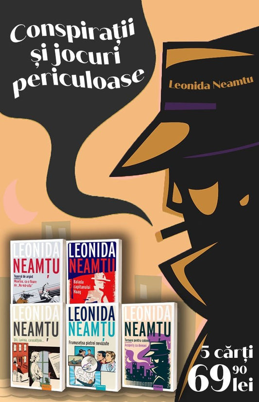 Conspiratii si Jocuri Periculoase - Pachet 5 Carti - Leonida Neamtu - Publisol.ro