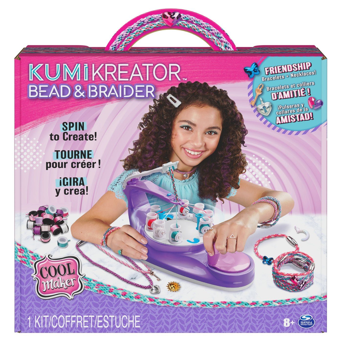 Cool maker aparat pentru confectionat bratari, Spin Master - Publisol.ro
