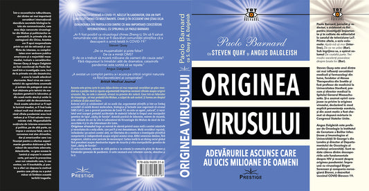 Originea Virusului. Adevarurile Ascunse Care au Ucis Milioane de Oameni, de Paolo Barnard