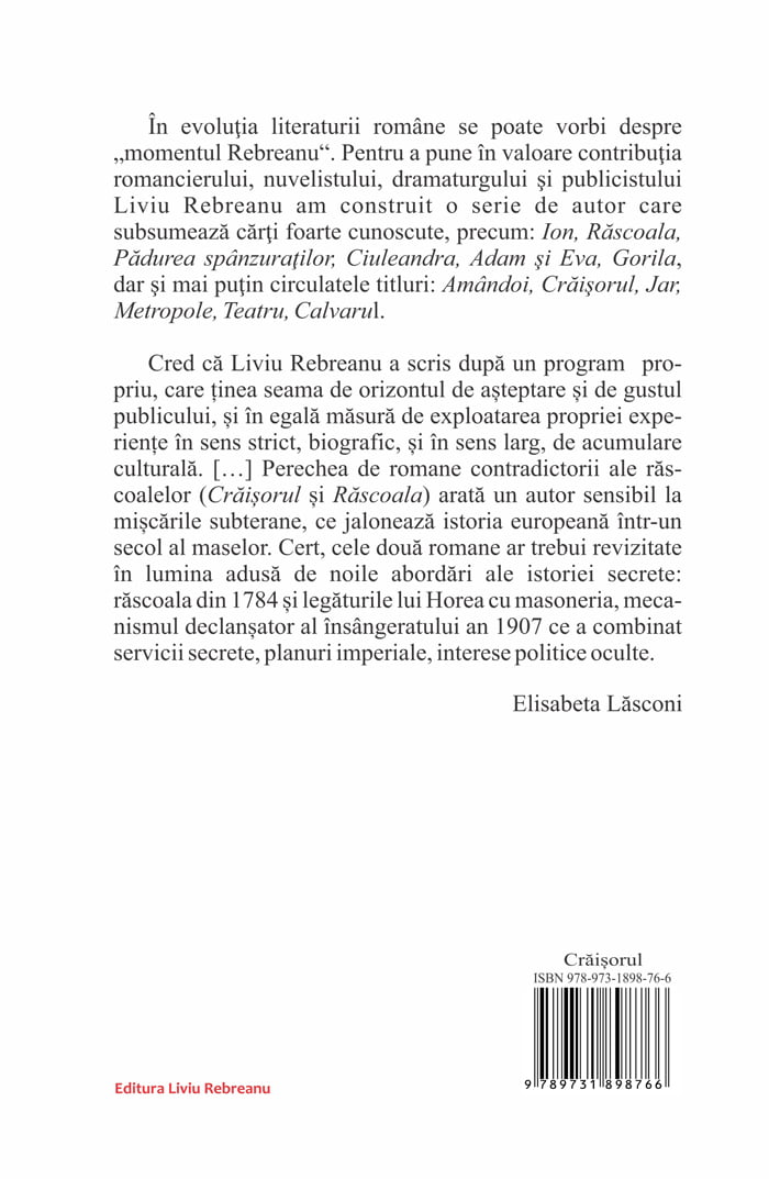 Craisorul , de Liviu Rebreanu - Publisol.ro