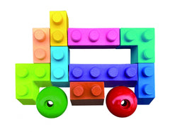 Creioane cerate interconectabile Block Crayons - Autobuz Scolar, Haku Yoka - Avenir - Publisol.ro