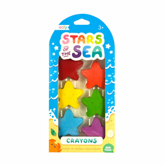 Creioane cerate Star of the Seas, set de 6 - Ooly