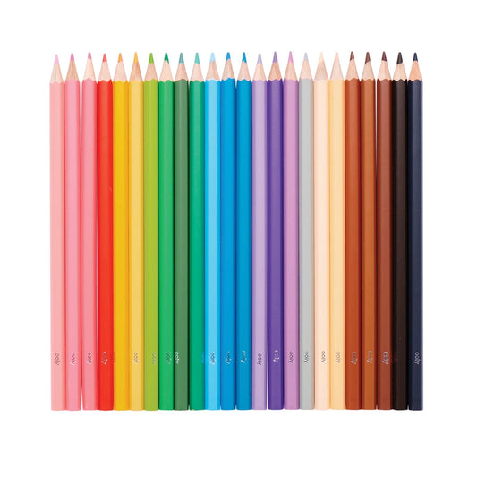 Creioane colorate Color Together - Set de 24 - Ooly - Publisol.ro