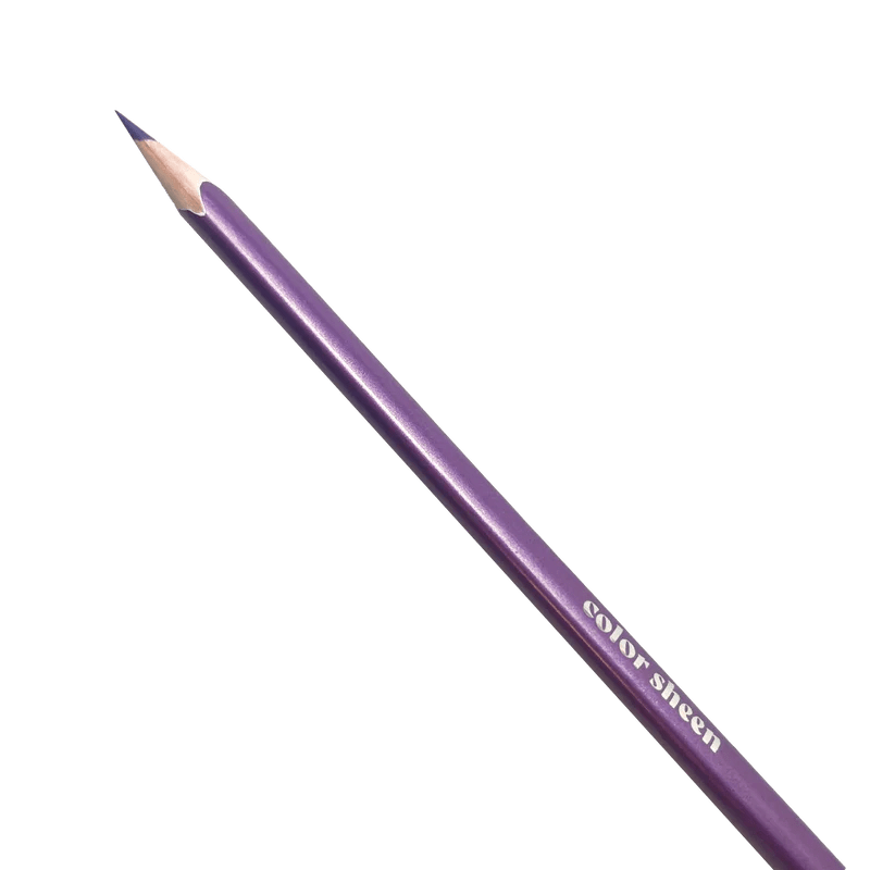 Creioane Colorate Metalice Color Sheen - Set de 12 - Ooly - Publisol.ro