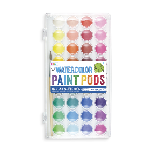 Acuarele lavabile Lil  Paint, 36 culori - Ooly