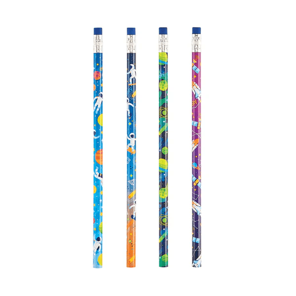 Creioane grafit HB Astronaut - Set de 12 - Ooly - Publisol.ro