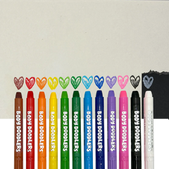 Creioane pictura pentru fata si piele, Body Doodlers, set de 12 - Ooly