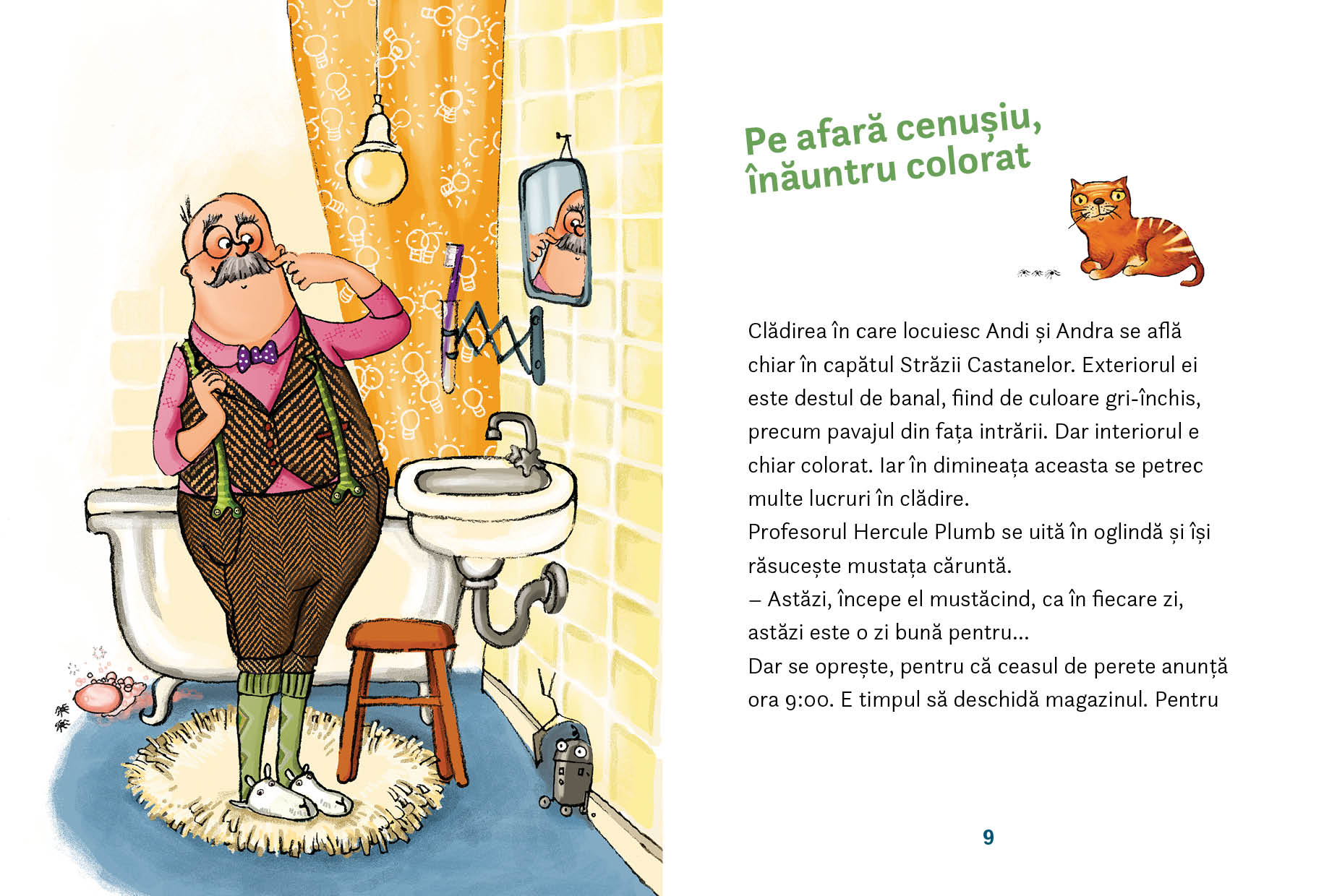 CREIONUL PROFESORULUI PLUMB - ALARMĂ, MUMII!, de Nina Hundertschnee - Publisol.ro