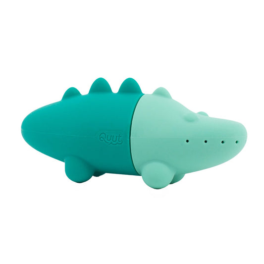 Crocodilul Squeezi, jucarie stropitoare de baie din silicon, Quut Toys - Publisol.ro