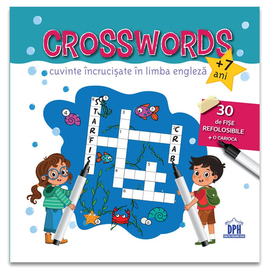 CROSSWORDS - CUVINTE ÎNCRUCIȘATE ÎN LIMBA ENGLEZĂ, de colectiv DPH - Publisol.ro