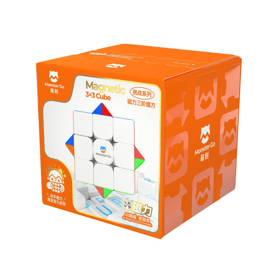Cub gan monster cub magnetic 3x3, GANCUBE - Publisol.ro