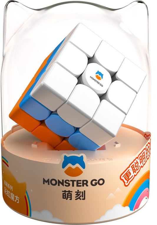 Cub gan monster cub rainbow premium 3x3, GANCUBE - Publisol.ro