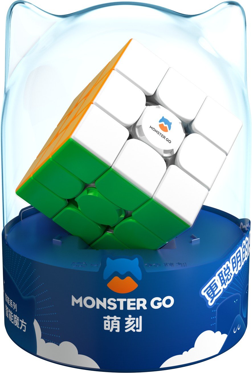 Cub gan monster go mg ai premium magnetic cu aplicatie, GANCUBE - Publisol.ro