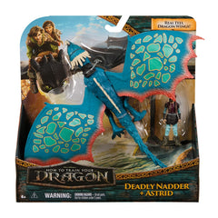 Cum sa iti dresezi Dragonul set Dragon deadly nadder si figurina viking astrid - Publisol.ro