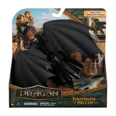 Cum sa iti dresezi Dragonul set Dragon toothless si figurina viking hiccup - Publisol.ro