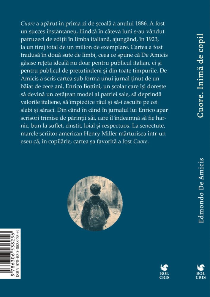 Cuore inima de copil, de Edmondo de Amicis - Publisol.ro