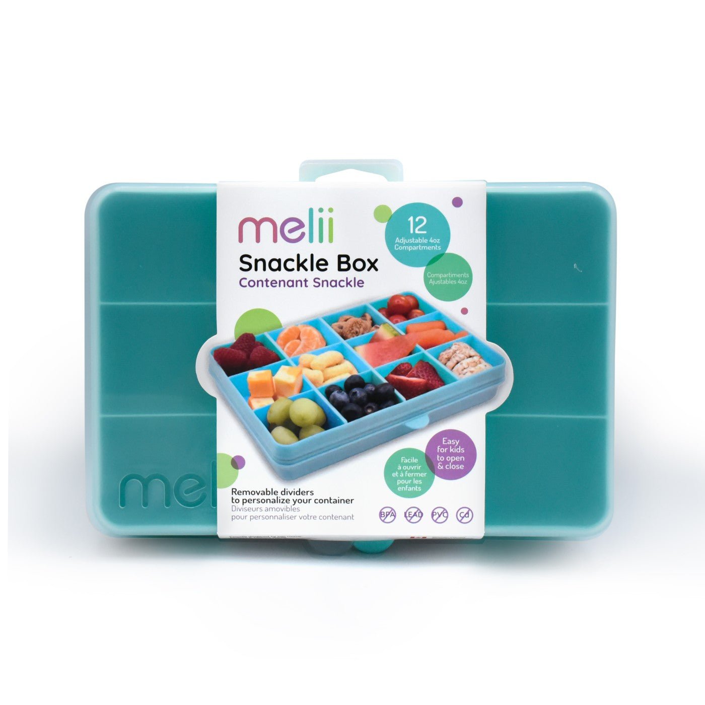 Cutie snack, blue, Melii - Publisol.ro