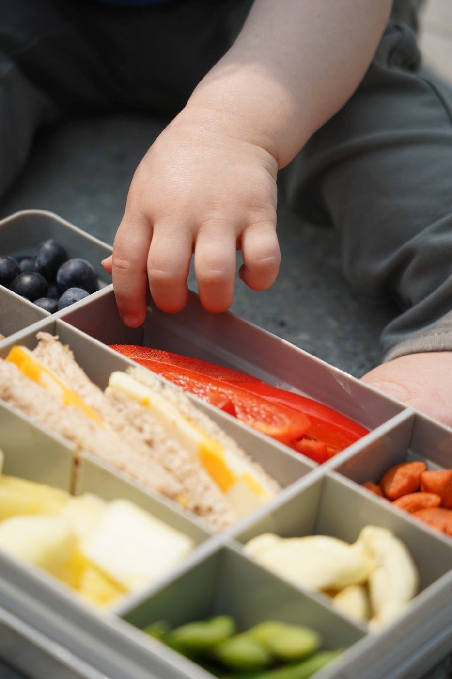 Cutie snack, grey, Melii - Publisol.ro