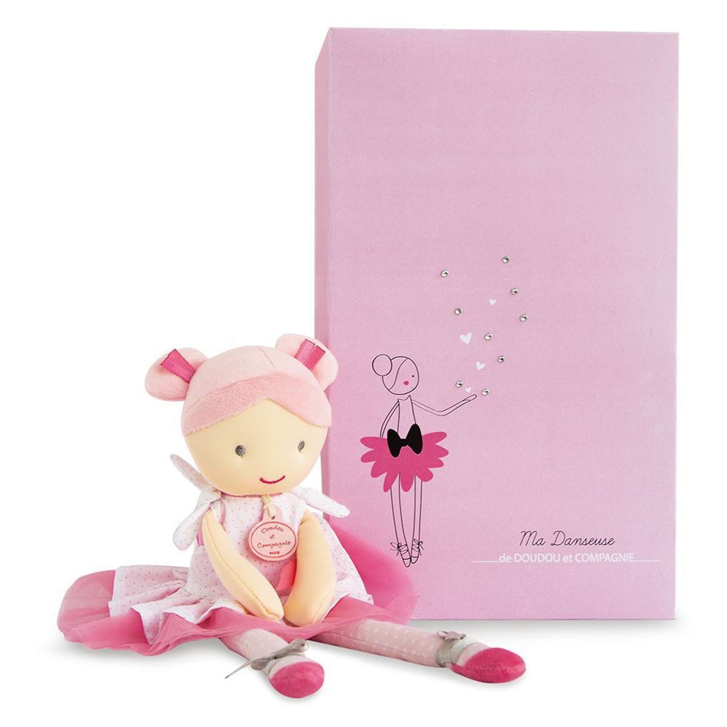 Dansatoare din plus - Lily Rose, 36 cm, roz - Jolijou - Publisol.ro