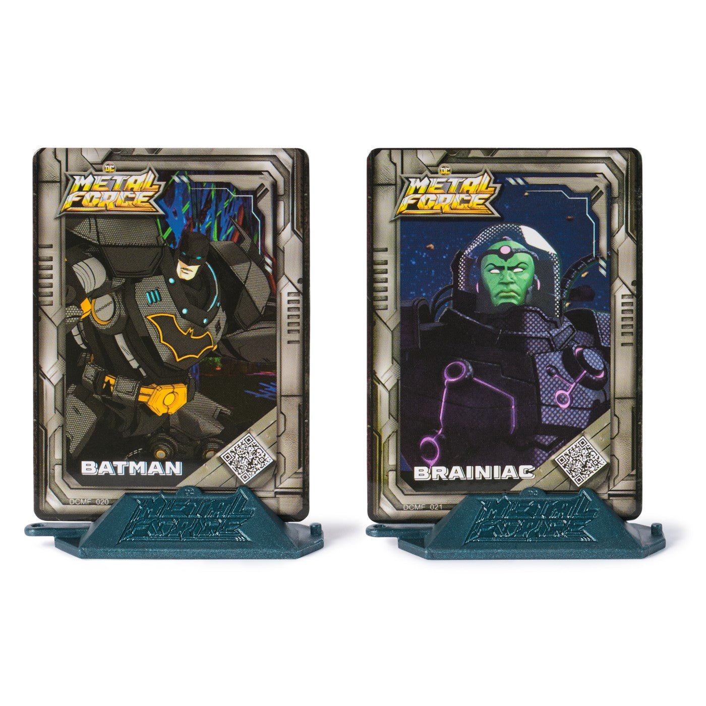 DC metal force set figurine de actiune Brainiac vs Batman - Publisol.ro