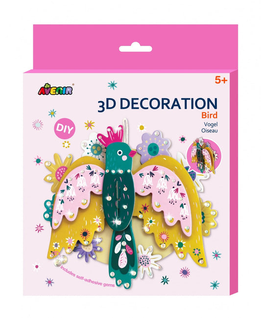 Decoratiune 3D - Pasare - Avenir - Publisol.ro