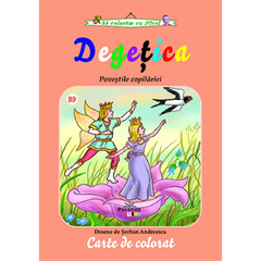 Degetica - carte de colorat, de Prestige - Publisol.ro