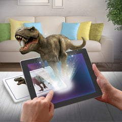 Descopera dinozaurul t-rex & triceraptor fluo stiinta si joaca, AS - Publisol.ro