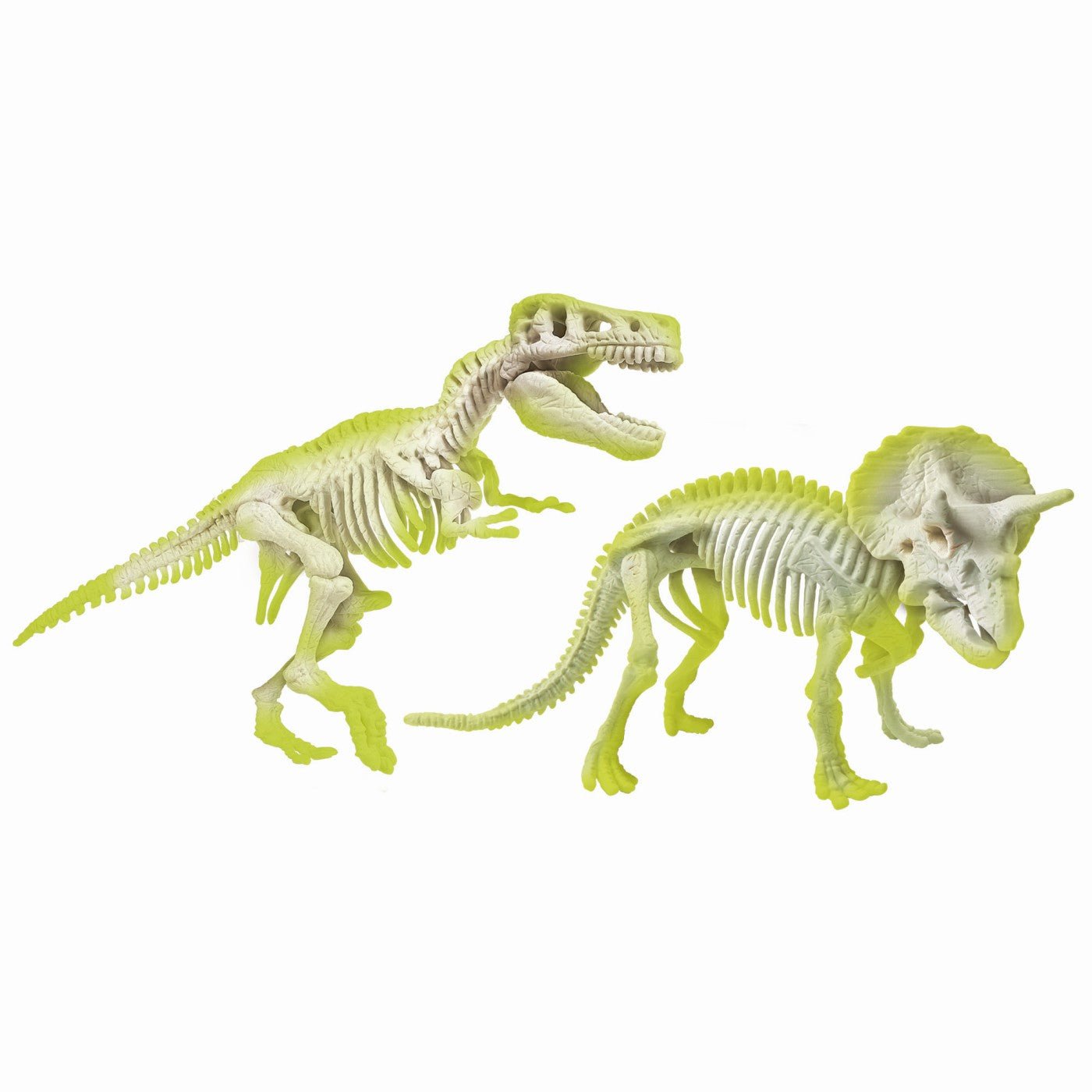 Descopera dinozaurul t-rex & triceraptor fluo stiinta si joaca, AS - Publisol.ro
